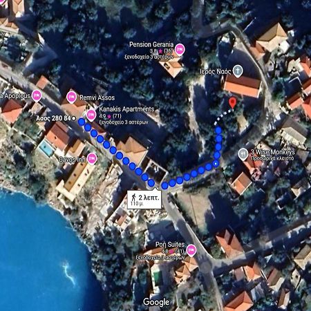 Remvi Apartments Assos Asos Buitenkant foto